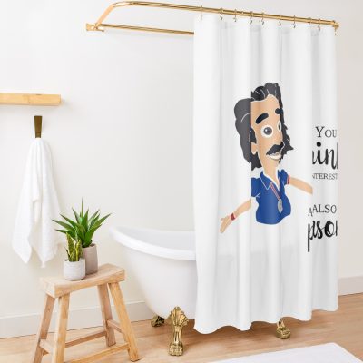 Big Mouth Shower Curtain Official Big Mouth Merch