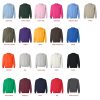 sweatshirt color chart - Big Mouth Store