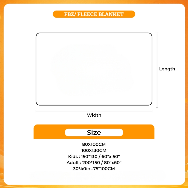 3D Fleece Blanket - Big Mouth Store